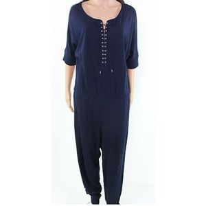 NWT Lace-Up Jumpsuit by Ralph Lauren